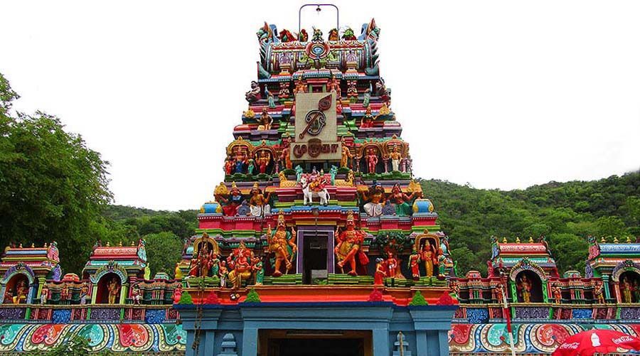 Pazhamudircholai Murugan temple