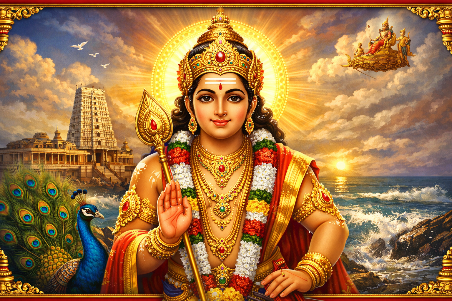 Thiruppugazh 38 kattazhagu Vittu  (Thiruchchendhur)