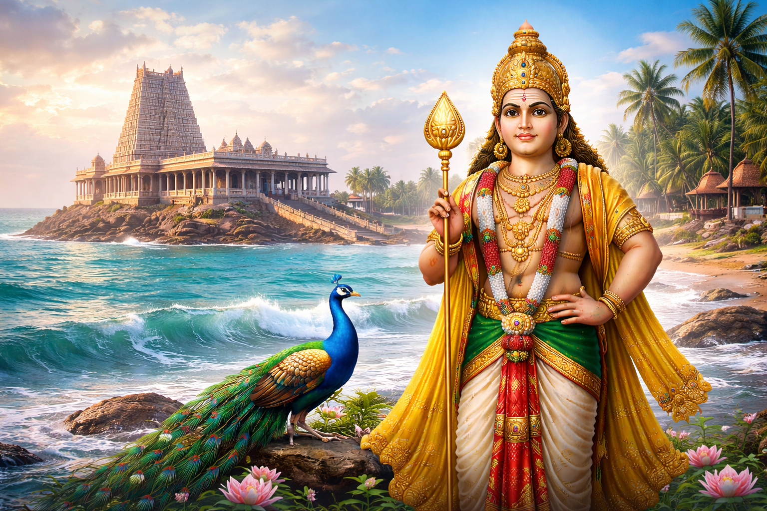 Thiruppugazh 76 Padarpuviyin Meedhu (Thiruchchendhur)